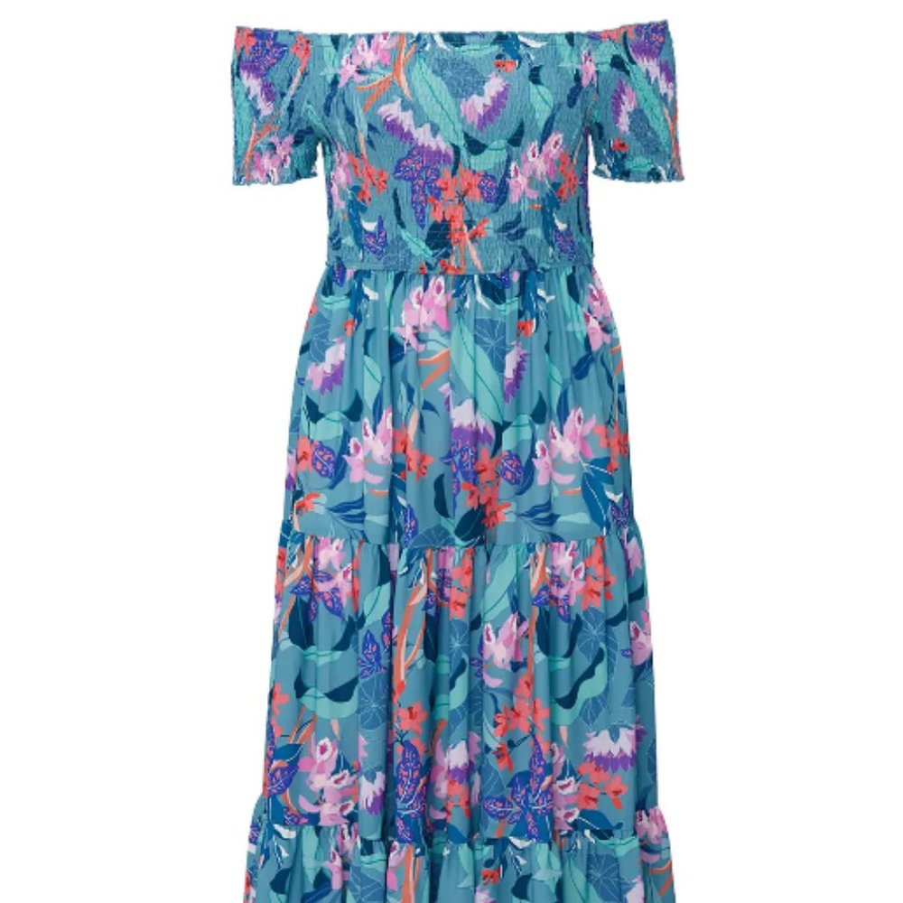 City Chic Mystery Floral Maxi Dress